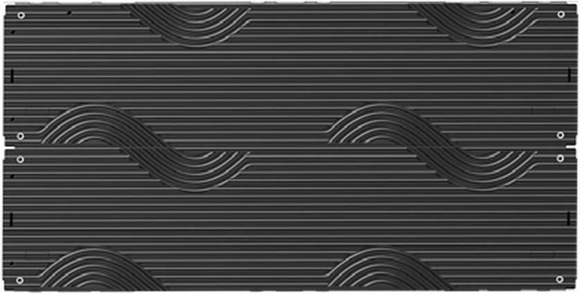 Dalle Swap-Ec 1 000 × 500 mm vue de dos